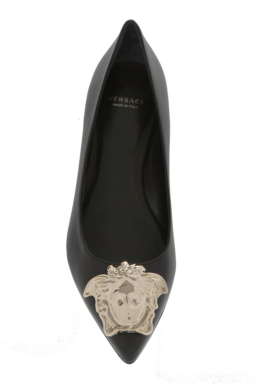 Versace best sale ballerina flats